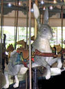 Dentzel Third Row Jumping Rabbit